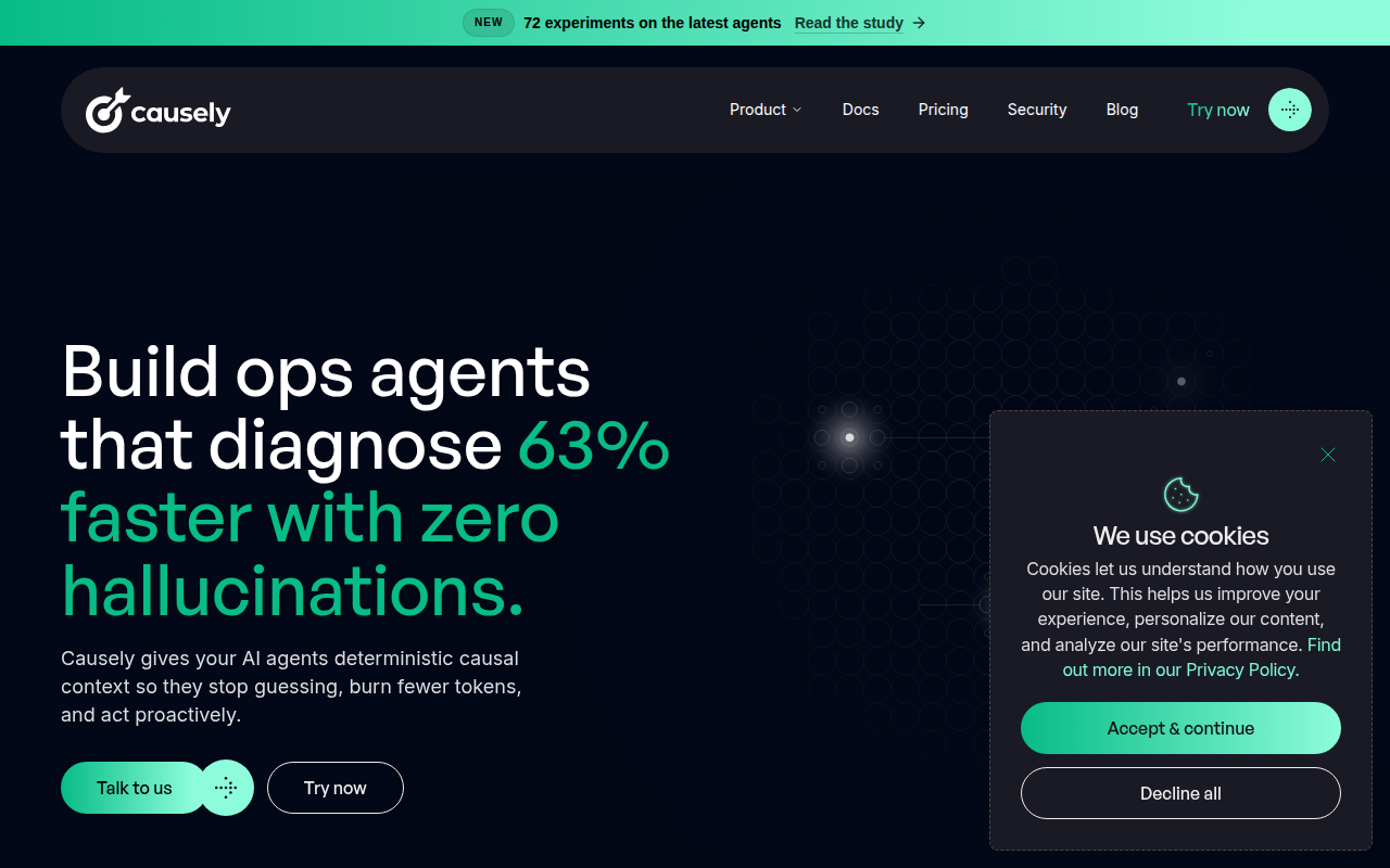 Causely product interface