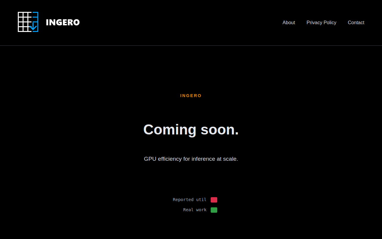 Ingero product interface