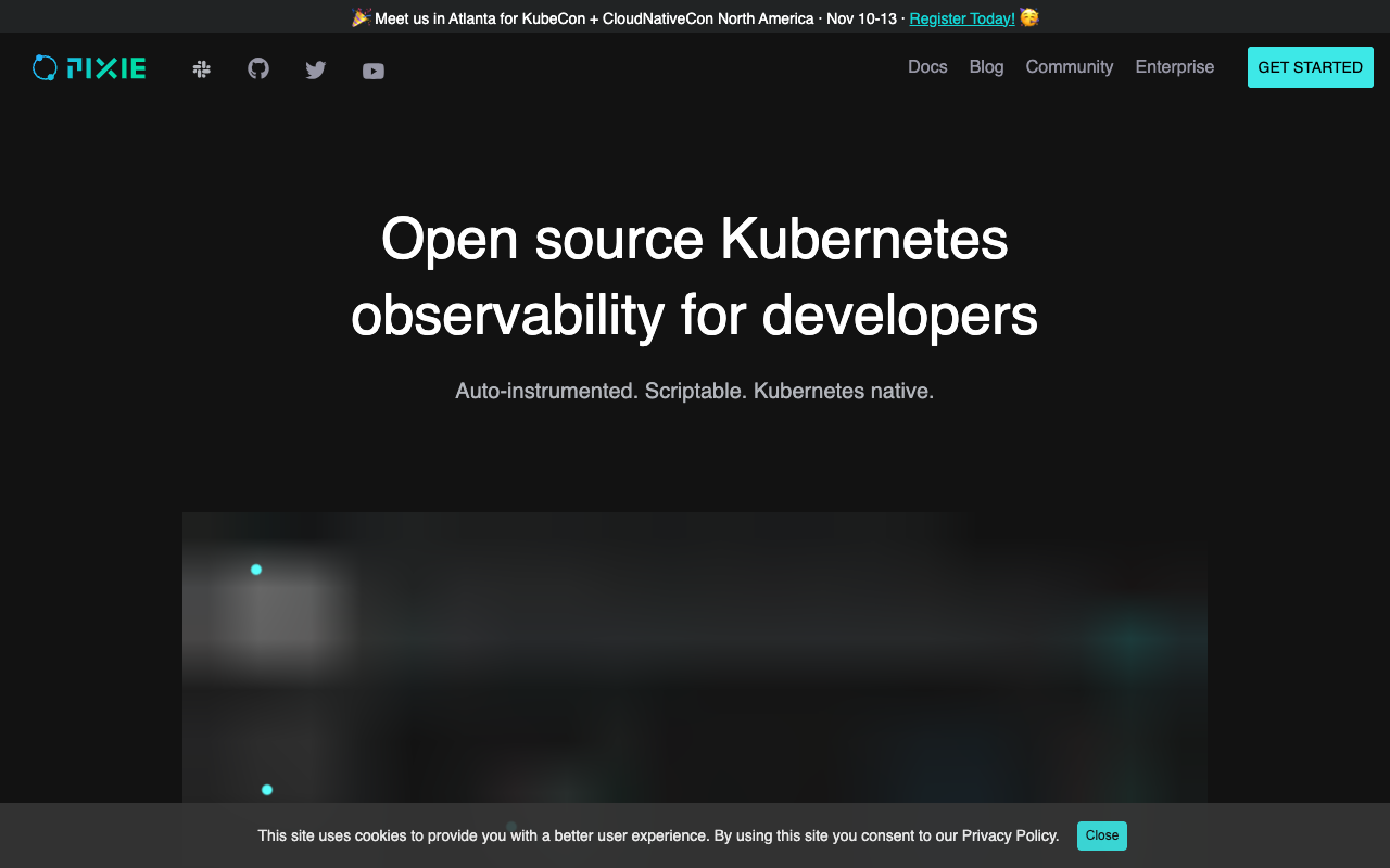 Pixie observability interface